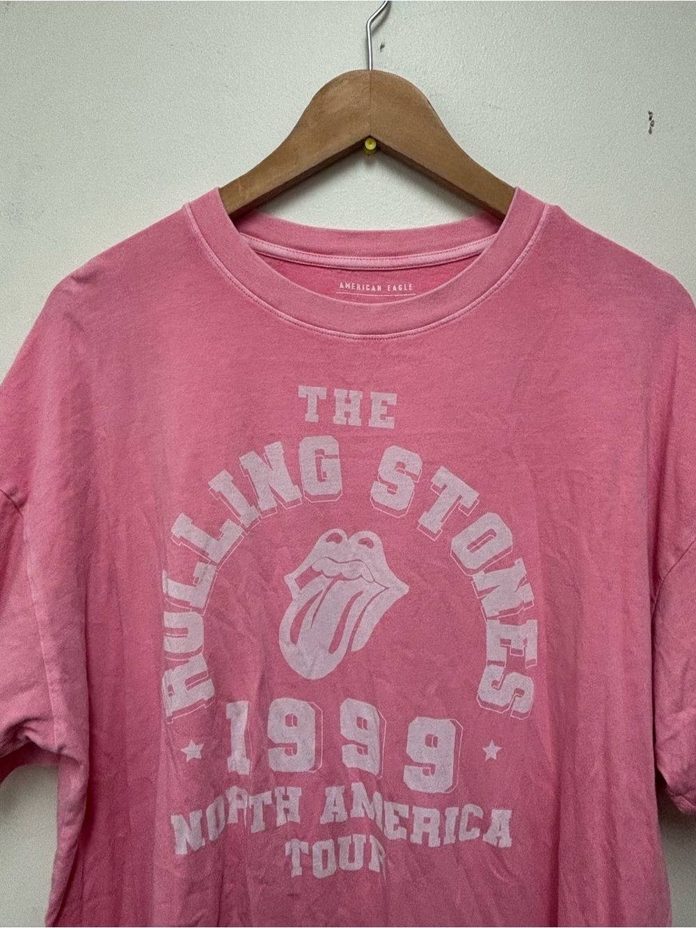 American Eagle Oversized Rolling Stones Graphic T Shirt - Picture 6 of 11